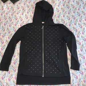 🏷End of Summer Sale: 3 for $8🏷 Juicy Couture Hooded Jacket w/ rhineston…
